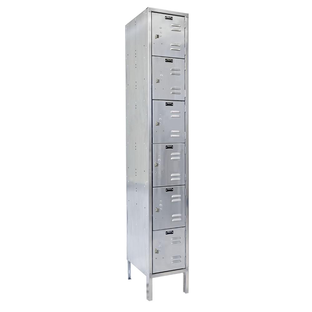 Hallowell 304 Stainless Steel Locker. Picture 1