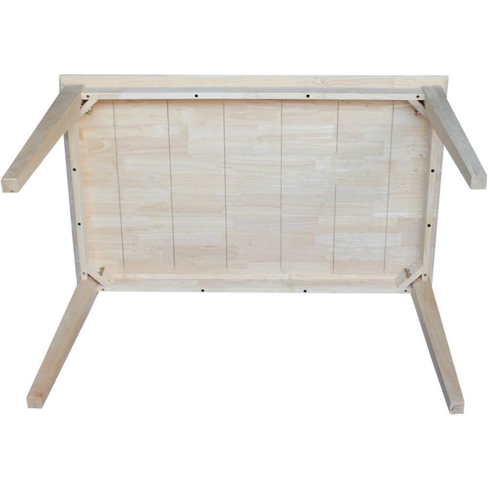 Solid Wood Top Table. Picture 3