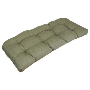 42-inch by 19-inch Premium Olefin Tufted Outdoor Loveseat Cushion. Picture 3