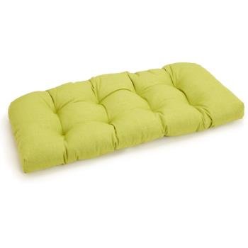 42-inch by 19-inch U-Shaped Solid Spun Polyester Tufted Settee/Bench Cushion. Picture 2
