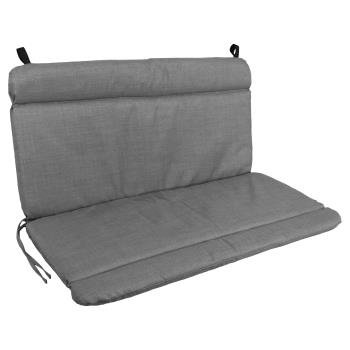 Spun Poly Double Glider Chair Outdoor Cushion. Picture 3