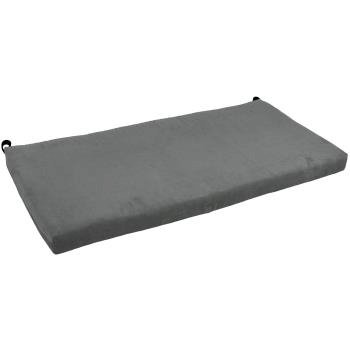 40-inch by 19-inch Solid Microsuede Bench Cushion. Picture 2