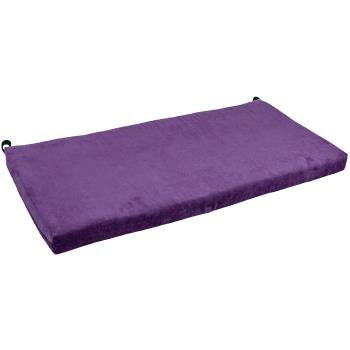 40-inch by 19-inch Solid Microsuede Bench Cushion. Picture 2