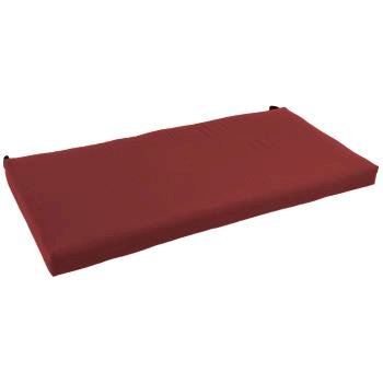 42-inch by 19-inch Solid Twill Loveseat Cushion. Picture 2