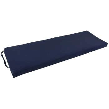 48-inch by 19-inch Solid Twill Bench Cushion. Picture 2