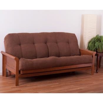 Vitality 9-inch Microsuede Queen-size Futon Mattress. Picture 2