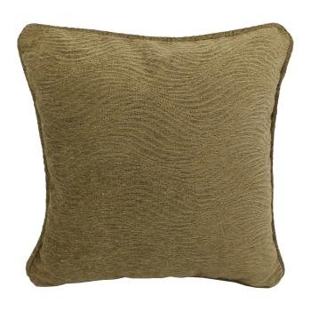 18-inch Patterned Jacquard Chenille Square Throw Pillow with Insert. Picture 2