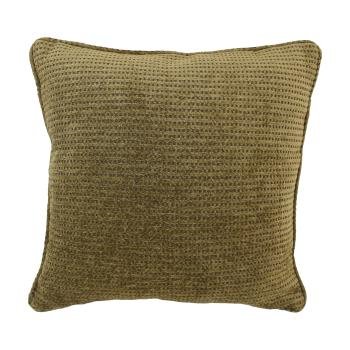 18-inch Patterned Jacquard Chenille Square Throw Pillow with Insert. Picture 2