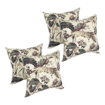 17-inch Square Polyester Outdoor Throw Pillows (Set of 4). Picture 2