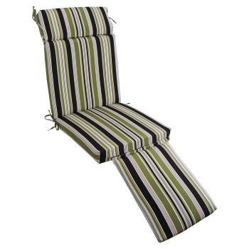 Steamer Deck Outdoor Lounger Cushion. Picture 3