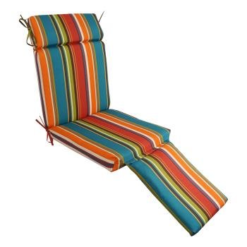 Steamer Deck Outdoor Lounger Cushion. Picture 3