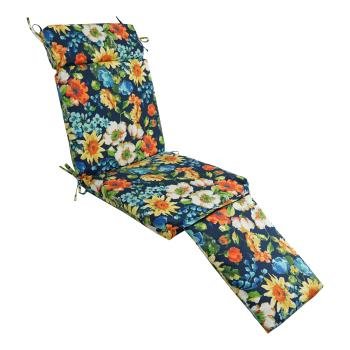Steamer Deck Outdoor Lounger Cushion. Picture 3