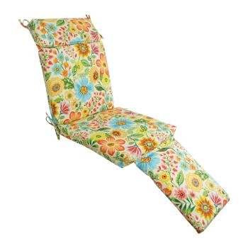 Steamer Deck Outdoor Lounger Cushion. Picture 2