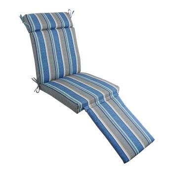 Steamer Deck Outdoor Lounger Cushion. Picture 3