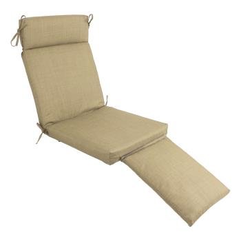 All-weather Outdoor Steamer Deck Lounger Cushion. Picture 2