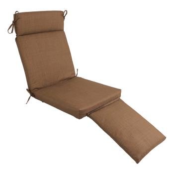 All-weather Outdoor Steamer Deck Lounger Cushion. Picture 2