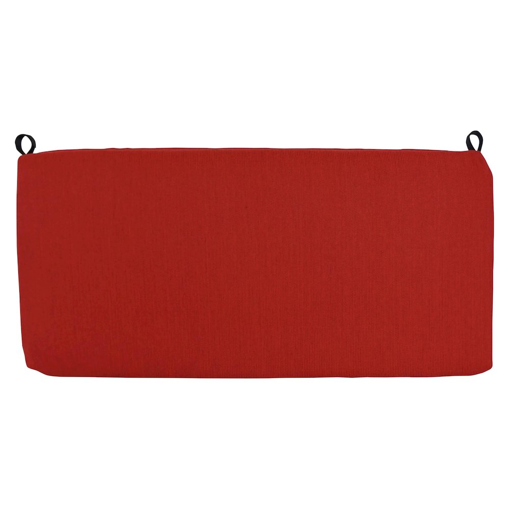 42-inch by 19-inch Outdoor Olefin Loveseat Cushion. Picture 2