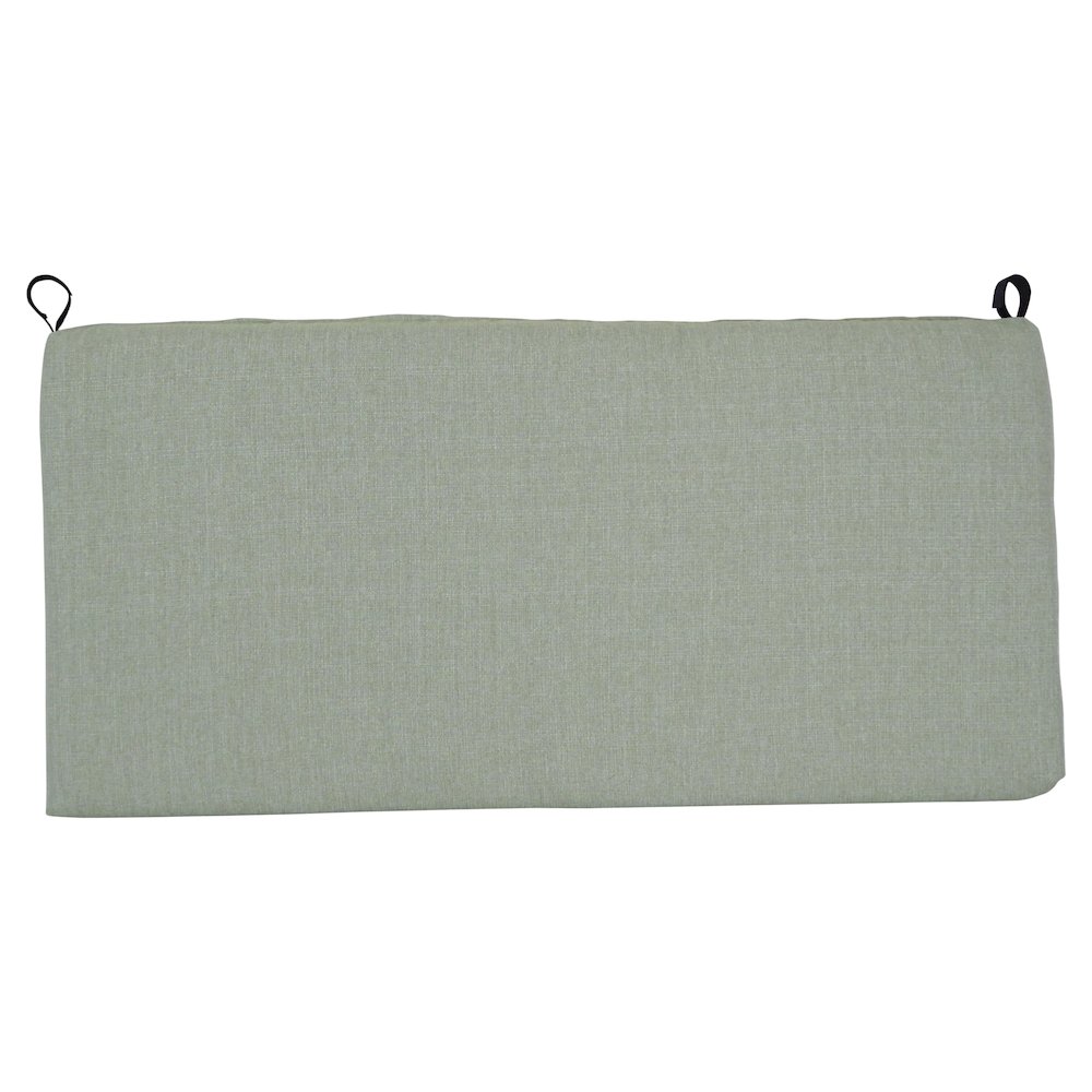 42-inch by 19-inch Outdoor Olefin Loveseat Cushion. Picture 2