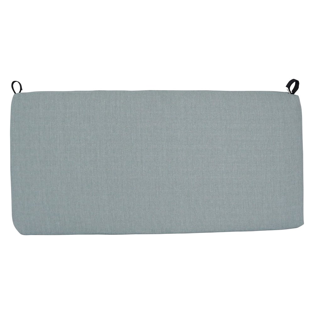 42-inch by 19-inch Outdoor Olefin Loveseat Cushion. Picture 2