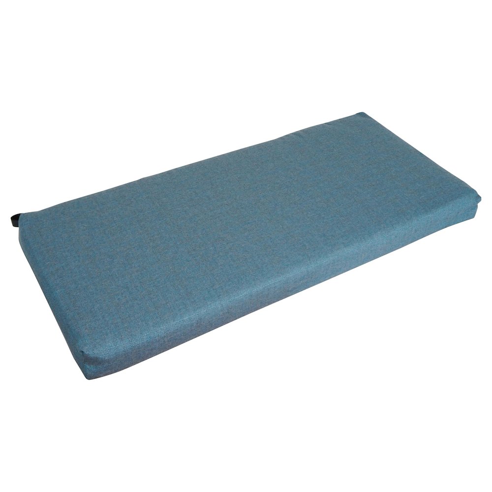 42-inch by 19-inch Outdoor Olefin Loveseat Cushion. Picture 1