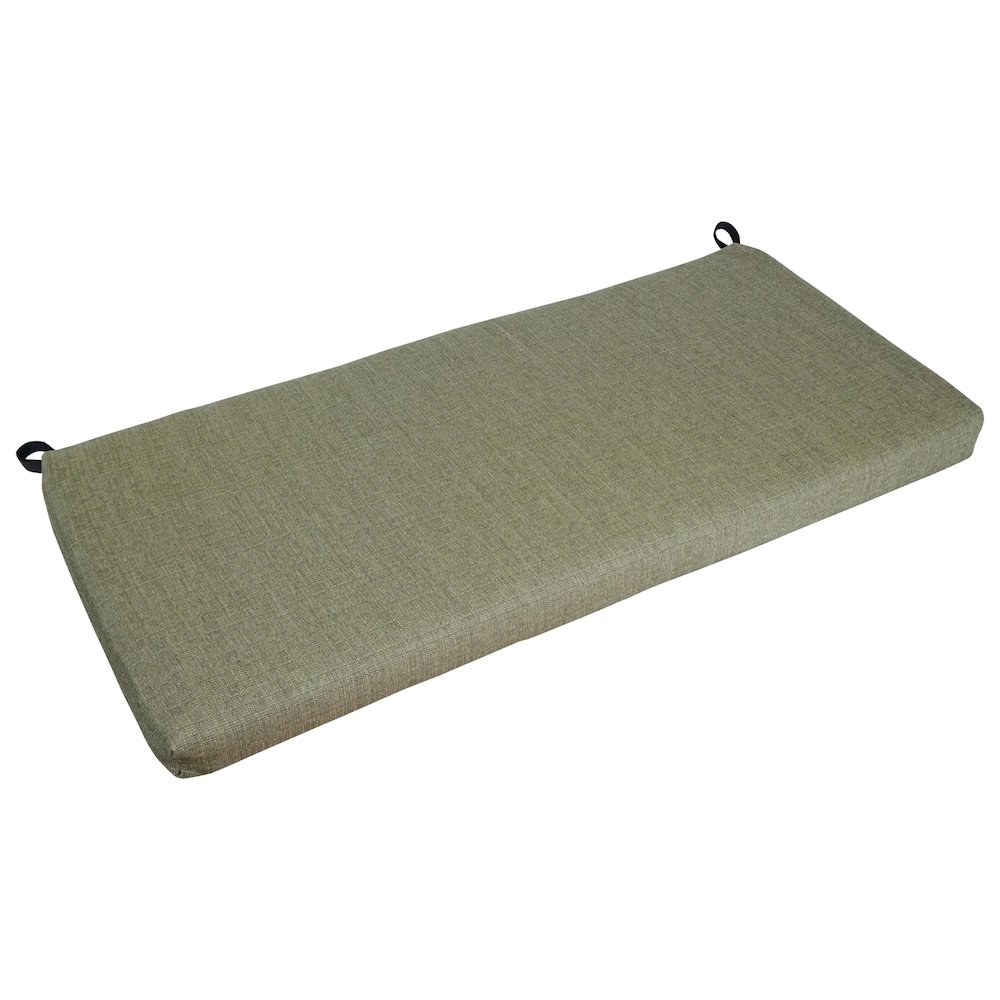42-inch by 19-inch Outdoor Olefin Loveseat Cushion. Picture 1