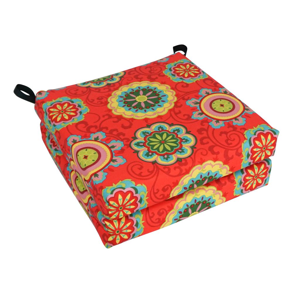 16-inch Outdoor Cushion, Farrington Terrace Grenadine. Picture 1