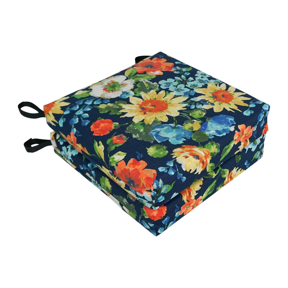 16-inch Outdoor Cushion, Alfinia Fresco Caspian. Picture 1
