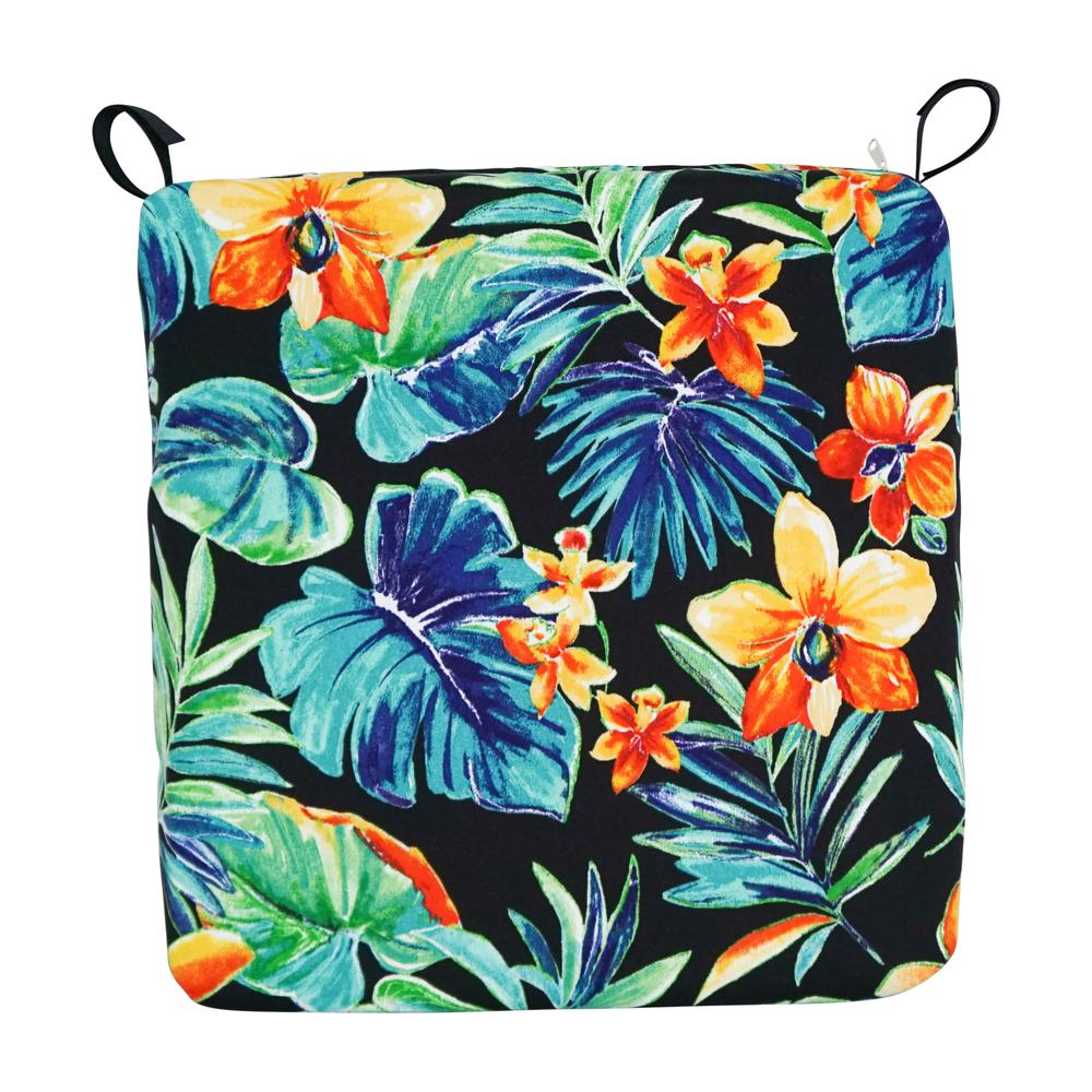 16-inch Outdoor Cushion, Beachcrest Caviar. Picture 2