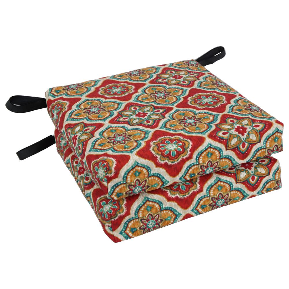 16-inch Outdoor Cushion, Adonis Jewel. Picture 1