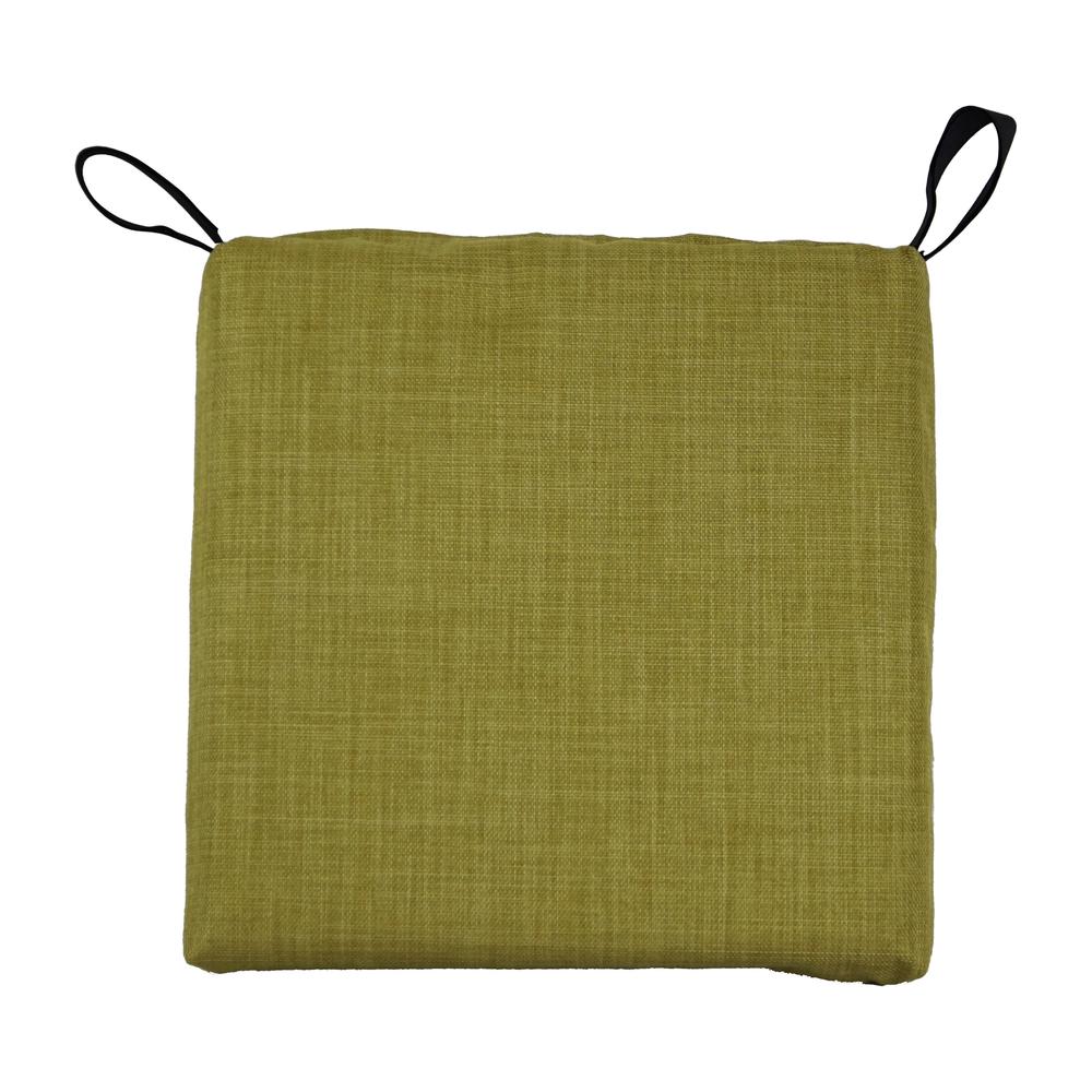 16-inch Outdoor Cushion, Avocado. Picture 2