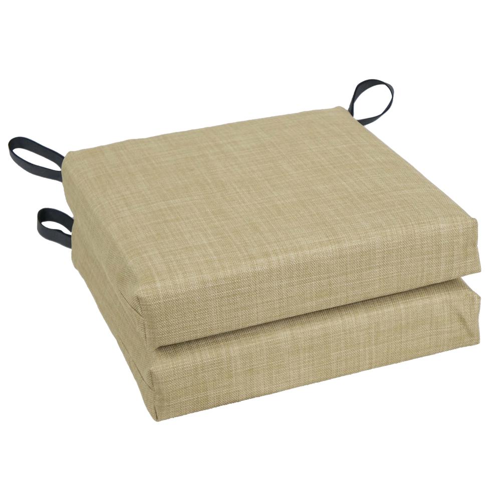 16-inch Outdoor Cushion, Sandstone. Picture 1