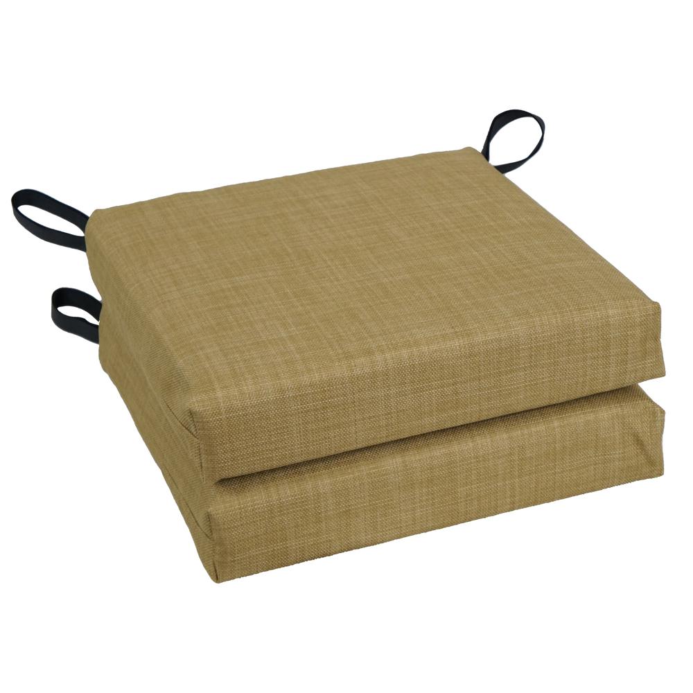16-inch Outdoor Cushion, Wheat. Picture 1