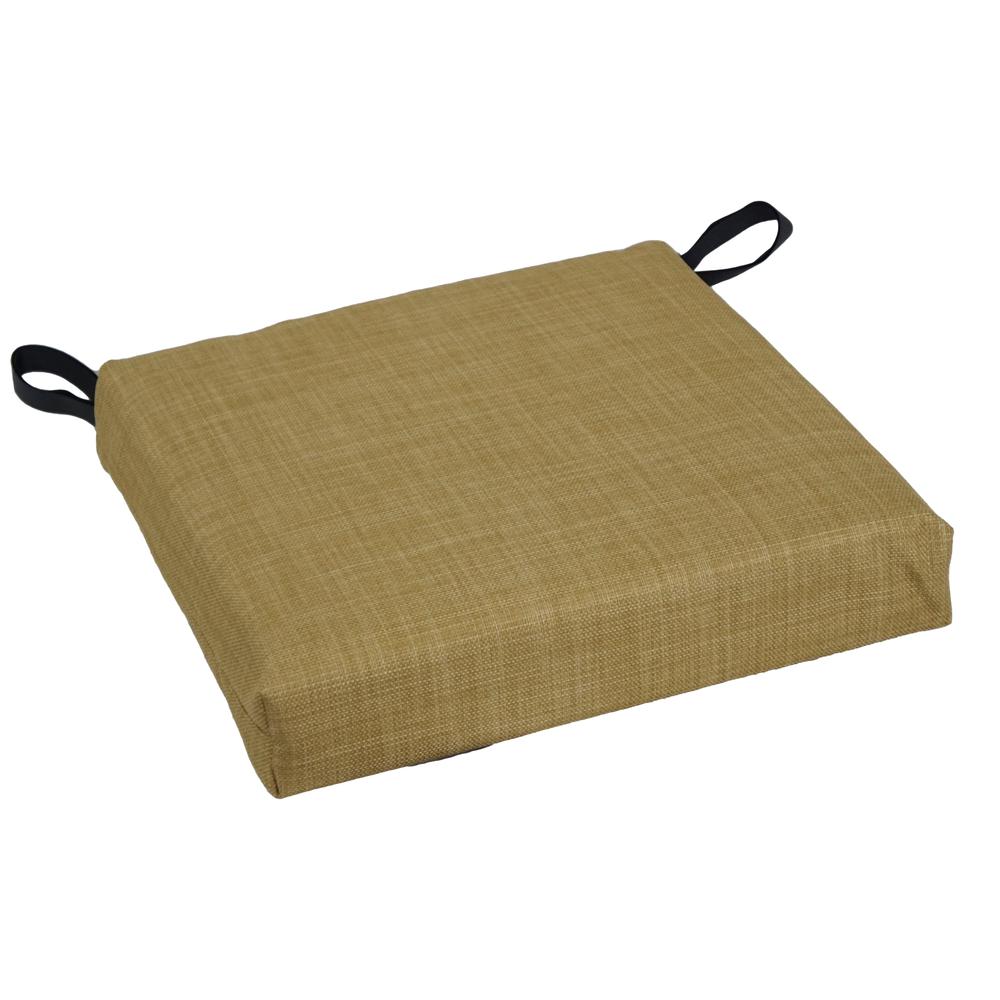16-inch Outdoor Cushion, Wheat. Picture 3