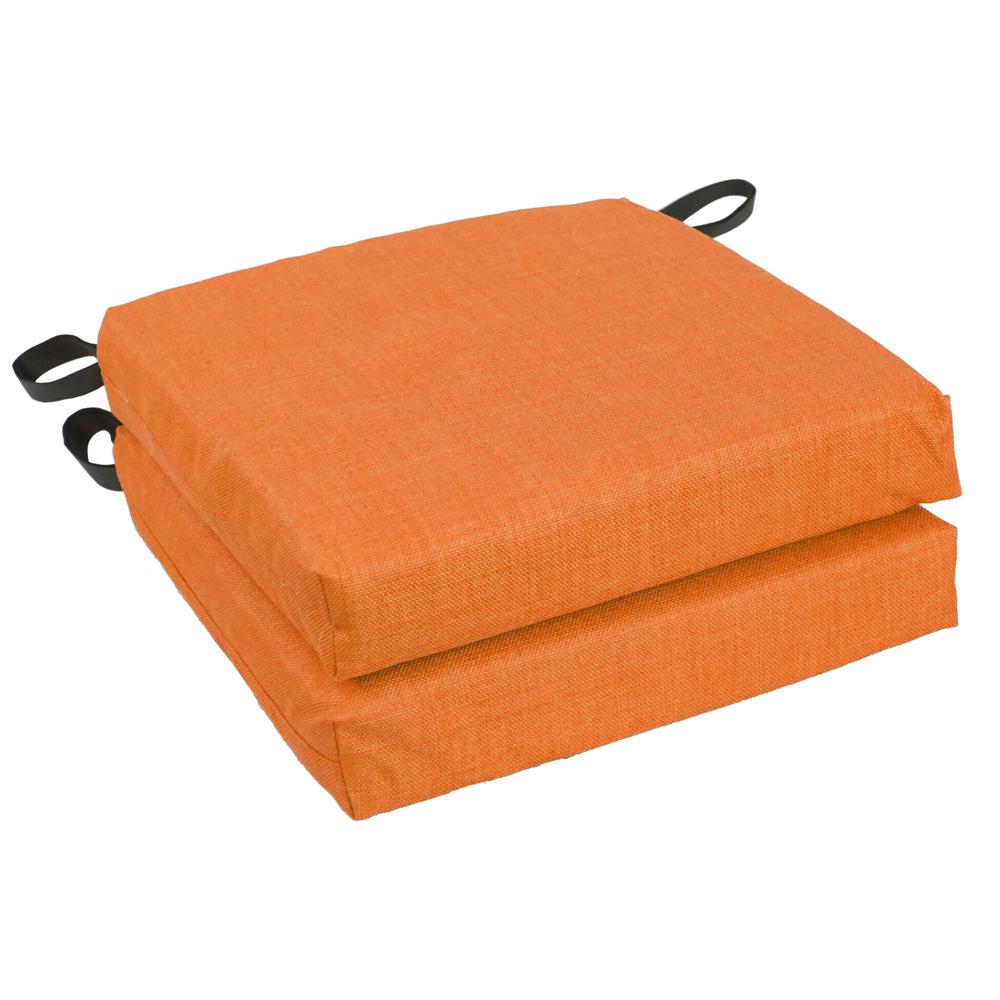 16-inch Outdoor Cushion, Tangerine Dream. Picture 1