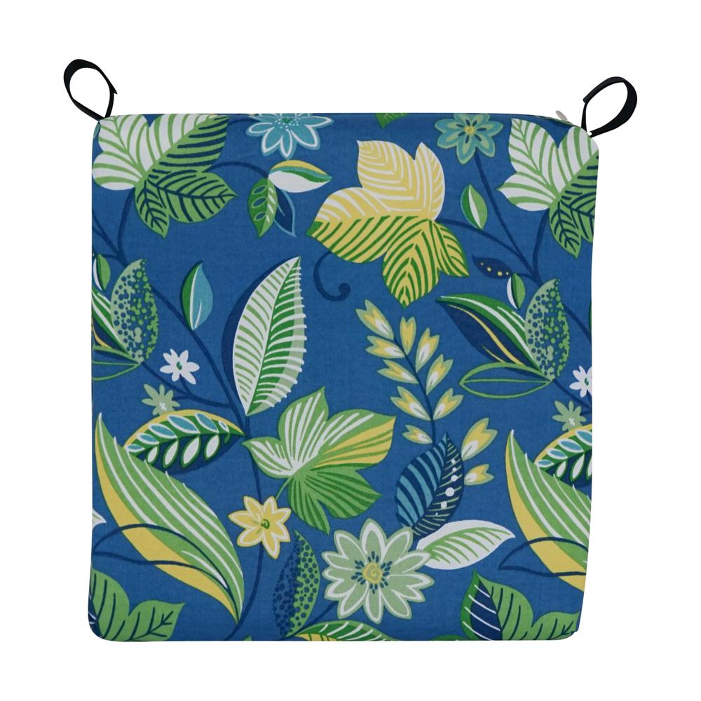 Set of 4 Outdoor Chair Cushions, Skyworks Caribbean. Picture 2