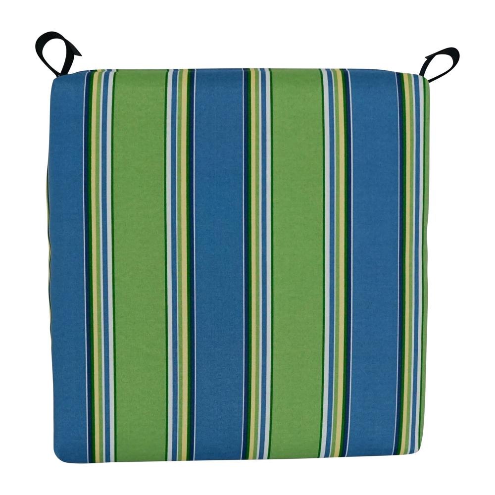 Set of 4 Outdoor Chair Cushions, Haliwell Caribbean. Picture 2