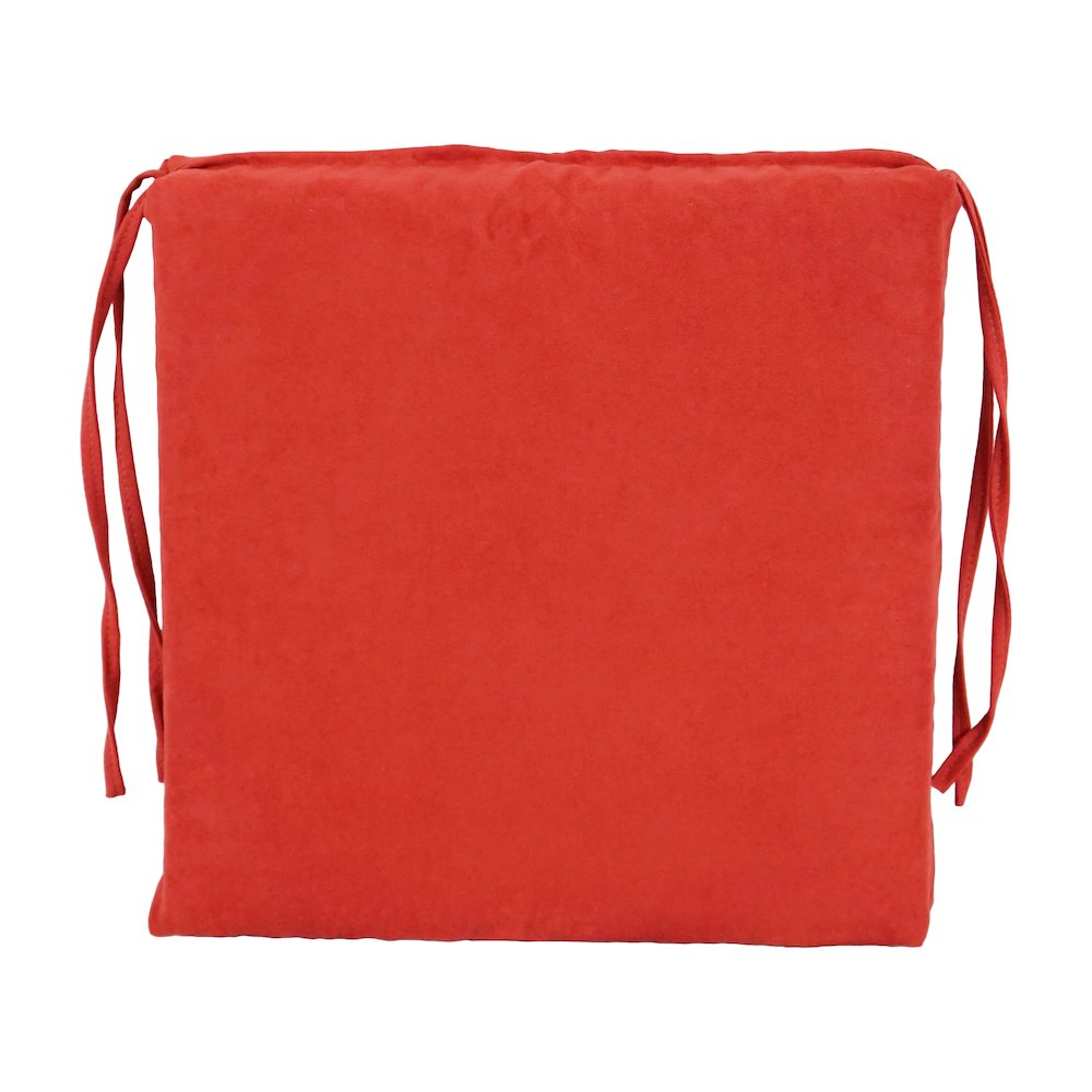 16-inch Premium Solid Polyester Indoor Square Chair Cushions (Set of 6). Picture 2