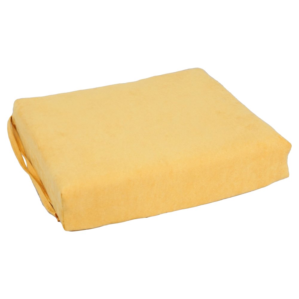 16-inch Premium Solid Polyester Indoor Square Chair Cushions (Set of 6). Picture 3
