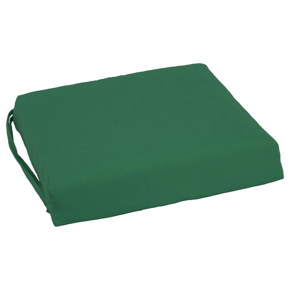 16-inch Twill Indoor Square Chair Cushions (Set of 6). Picture 3