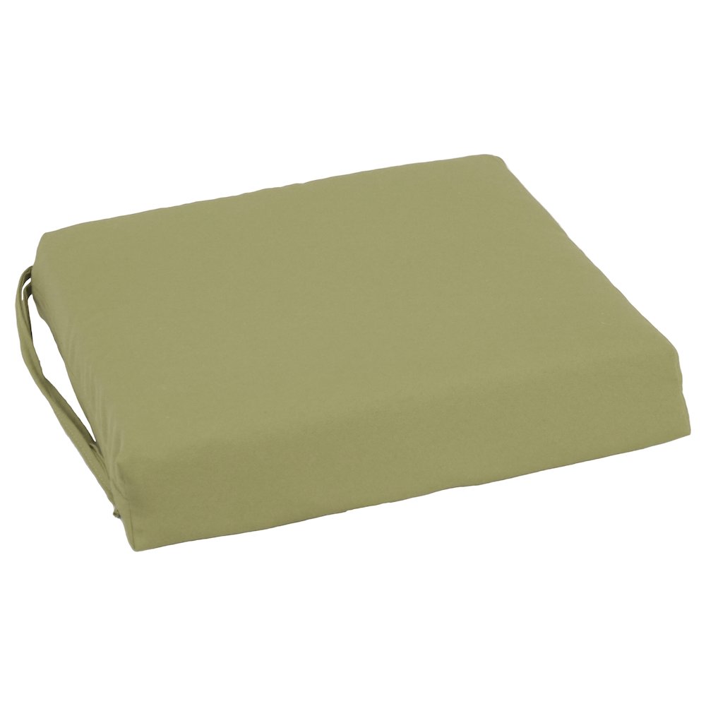 16-inch Twill Indoor Square Chair Cushions (Set of 6). Picture 3