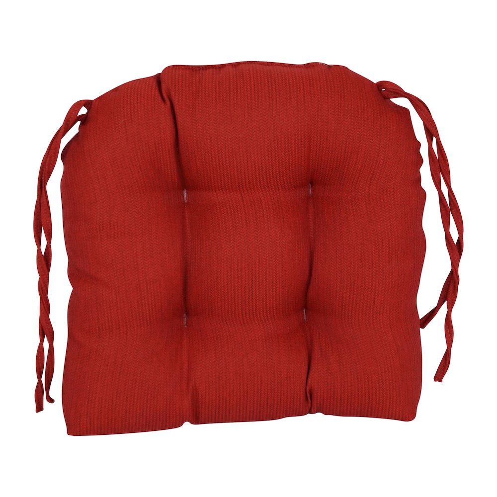 16-inch Premium Olefin Tufted Outdoor Chair Cushions (Set of 2). Picture 2