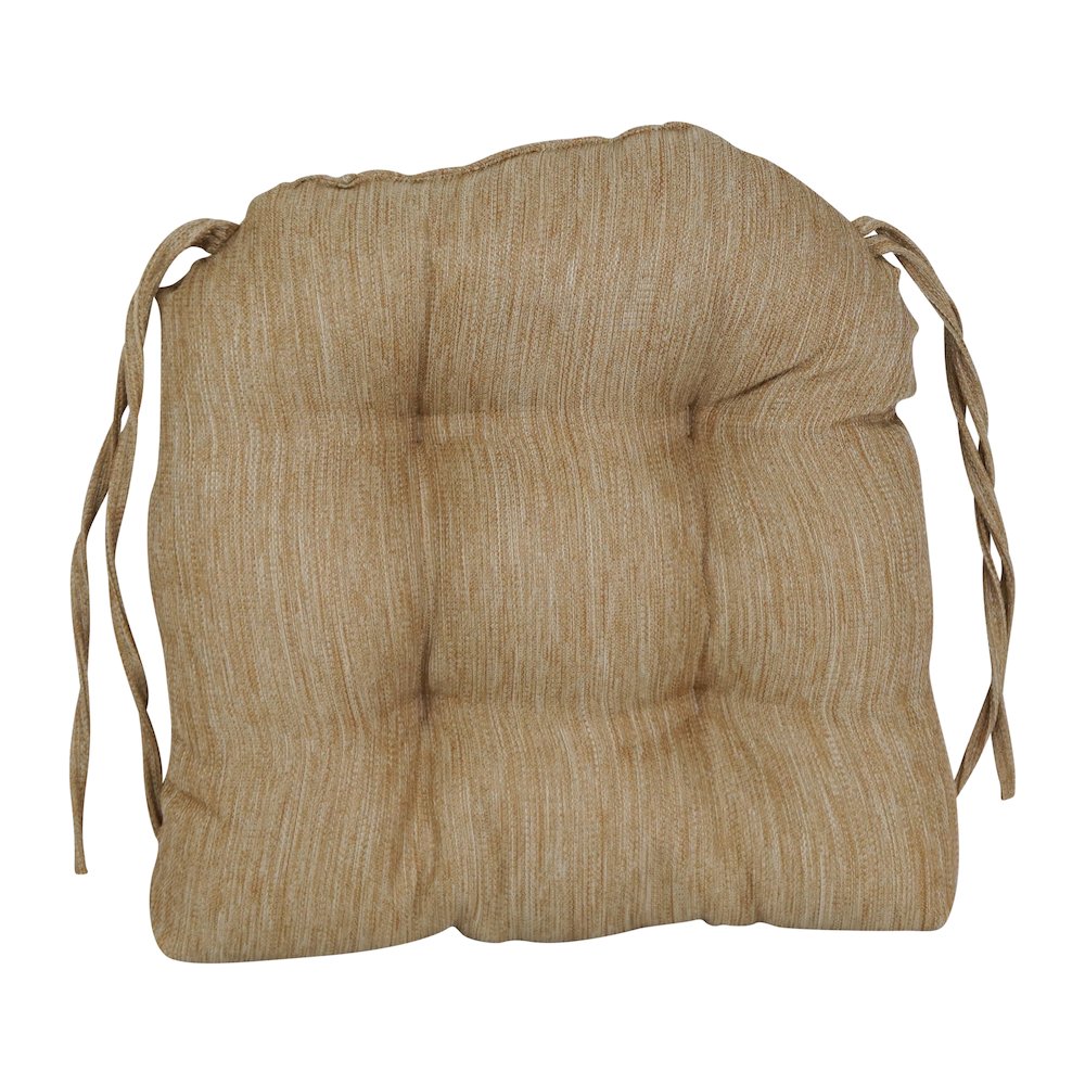 16-inch Premium Olefin Tufted Outdoor Chair Cushions (Set of 4). Picture 2