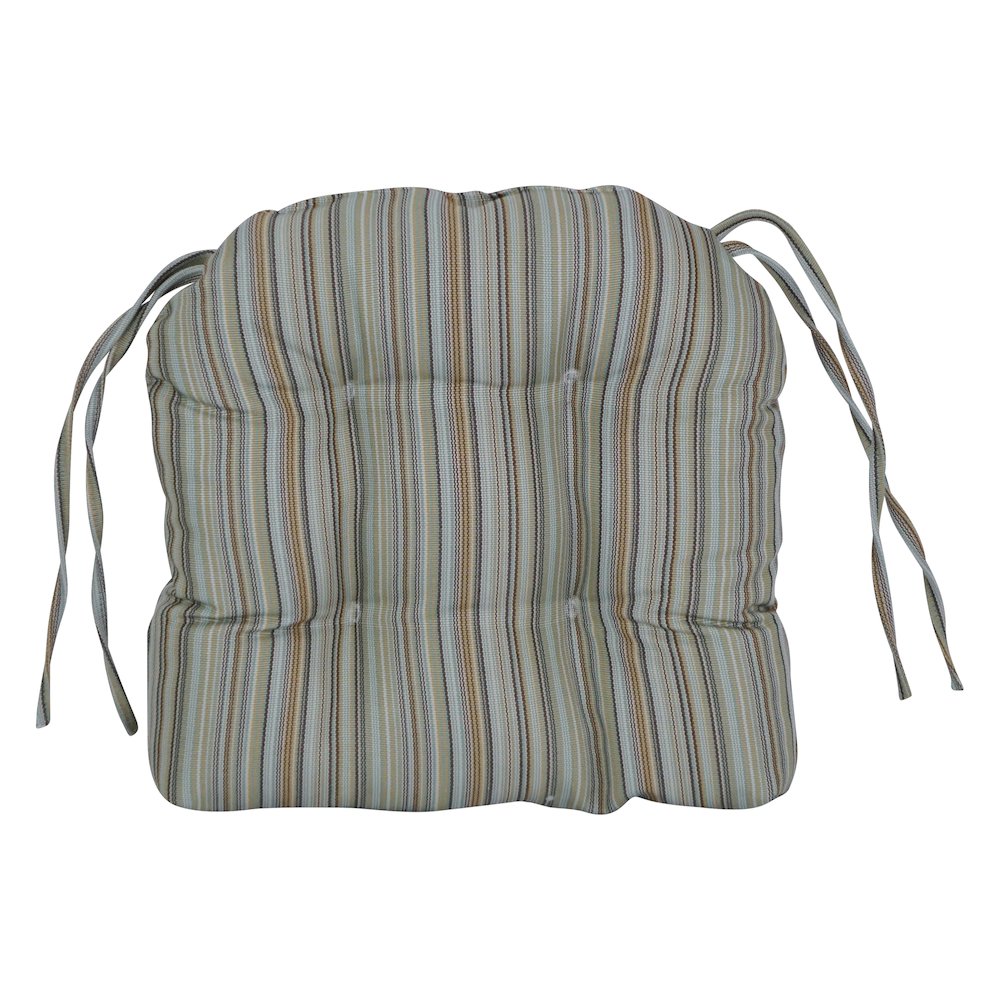 16-inch Premium Olefin Tufted Outdoor Chair Cushions (Set of 4). Picture 2