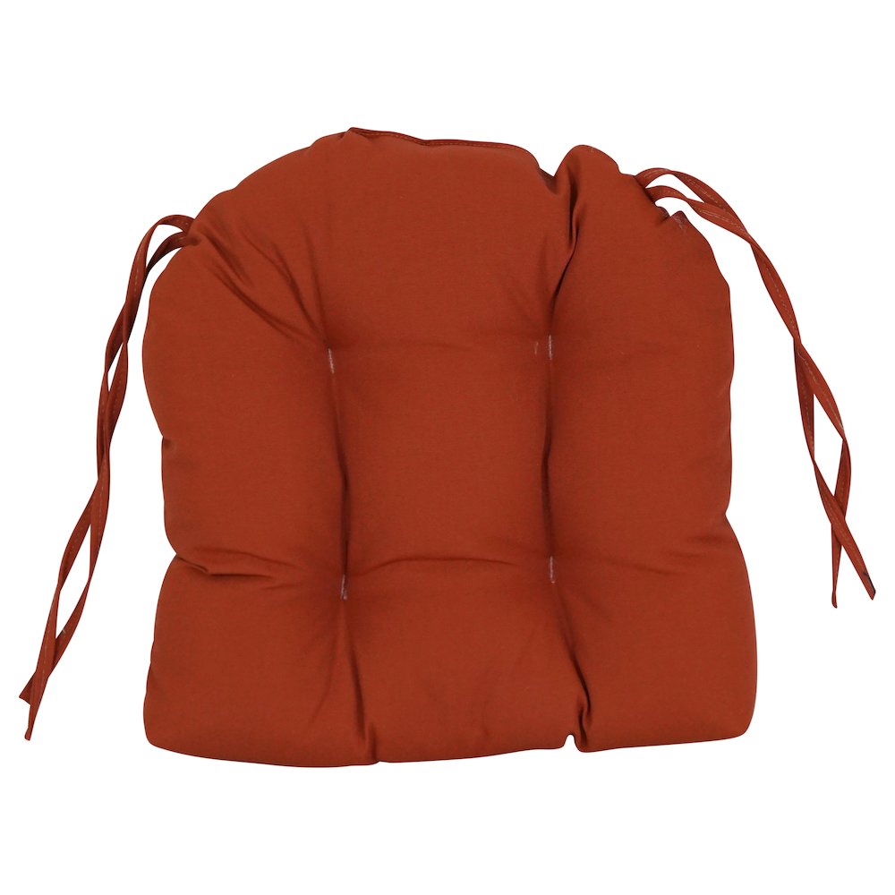 16-inch Premium Olefin Tufted Outdoor Chair Cushions (Set of 4). Picture 2