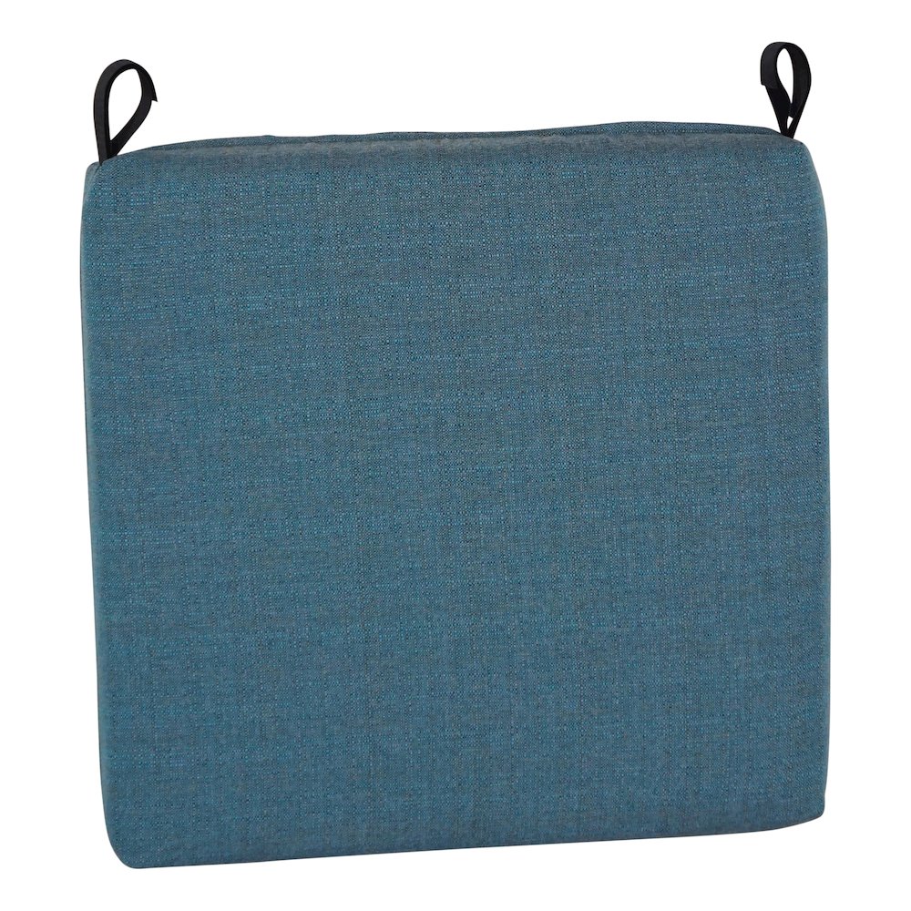 20-inch by 19-inch Premium Olefin Outdoor Chair Cushion. Picture 2