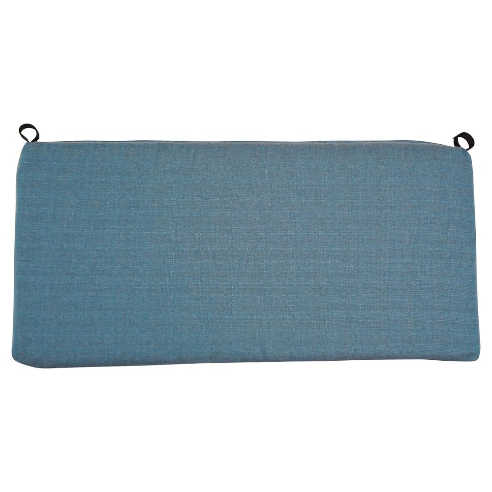 42-inch by 19-inch Outdoor Olefin Loveseat Cushion. Picture 2
