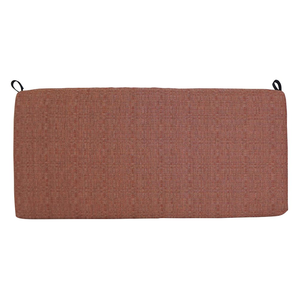 42-inch by 19-inch Outdoor Olefin Loveseat Cushion. Picture 2