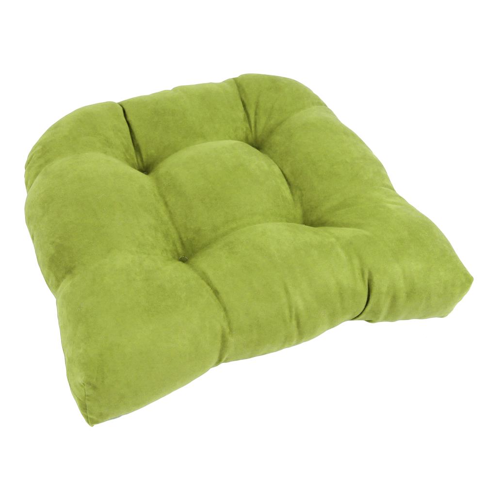 19-inch U-Shaped Microsuede Tufted Dining Chair Cushion  93184-1CH-MS-ML. Picture 1