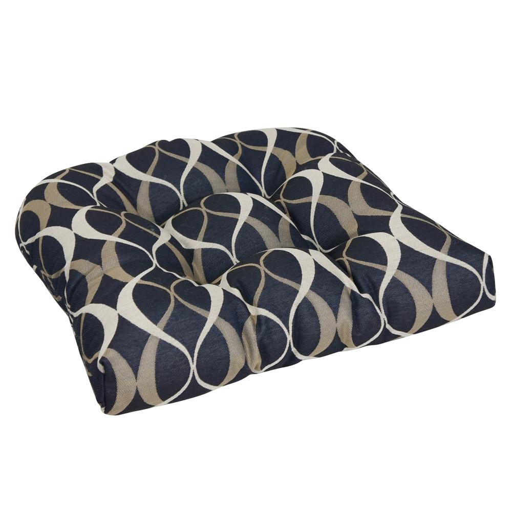 19-inch U-Shaped Premium Outdoor Tufted Dining Chair Cushion  93184-1CH-PO-003. Picture 1