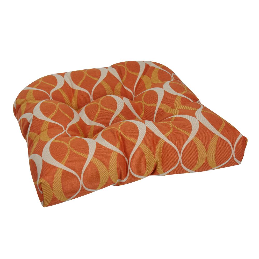19-inch U-Shaped Premium Outdoor Tufted Dining Chair Cushion  93184-1CH-PO-005. Picture 1